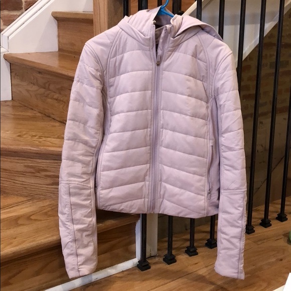 Lululemon push your pace jacket sand pink - Picture 5 of 6